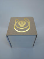 CHARLOTTE CHESNAIS Ladies Gold-Plated Round Trip Sculpted Ring UK M NEW