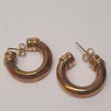 LAURA LOMBARDI Mini Icona Hoop Mini Tube Earrings OS NEW RRP 90