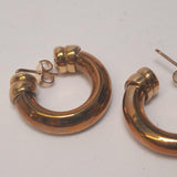 LAURA LOMBARDI Mini Icona Hoop Mini Tube Earrings OS NEW RRP 90