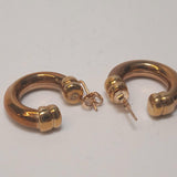 LAURA LOMBARDI Mini Icona Hoop Mini Tube Earrings OS NEW RRP 90