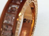 VERSACE Men's Gold Greca Detail Medusa Head Crystal Ring Size IT23/UK U NEW