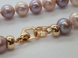 SYDNEY EVAN Ladies Multi-Coloured 18K Yellow Gold Pearl Necklace OS NEW RRP5860