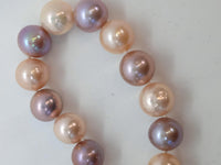 SYDNEY EVAN Ladies Multi-Coloured 18K Yellow Gold Pearl Necklace OS NEW RRP5860