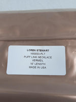 LOREN STEWART Ladies Gold Vermeil Puff Link Pendant Necklace One Size NEW