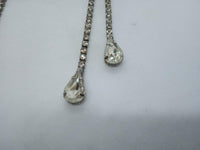 STERLING KING Ladies Gold-Plated Sylvia Crystal Drop Earrings One Size NEW