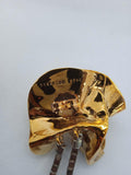 STERLING KING Ladies Gold-Plated Sylvia Crystal Drop Earrings One Size NEW