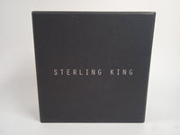 STERLING KING Ladies Gold-Plated Sylvia Crystal Drop Earrings One Size NEW