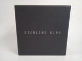 STERLING KING Ladies Gold-Plated Sylvia Crystal Drop Earrings One Size NEW