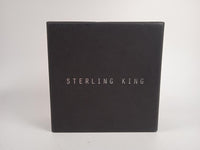 STERLING KING Ladies Emerald Green Gelsey Crystal Stud Drop Earrings OS NEW