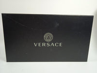VERSACE Ladies Gold-Plated Greca Faux Pearl Large Hoop Earrings One Size NEW