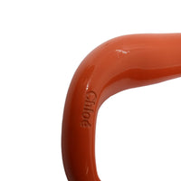 CHLOE Kiss Hoop Earrings Radiant Glazed Orange Ladies One Size NEW RRP150