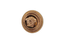 VERSACE Men's Gold-Tone Medusa Biggie Signet Ring Size IT13 UK M RRP285 NEW