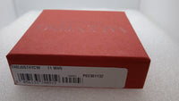 VALENTINO V Logo Signature Ring Swarovski Crystals Small/IT11/UK L NEW RRP380