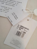 MM6 MAISON MARGIELA Plexiglass Necklace Chain Clear/White/Silver OS NEW RRP300