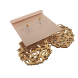 KENNETH JAY LANE Ladies Clear Crystal Statement Drop Earrings OS NEW