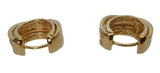 TOM WOOD Orb Huggie Earrings 18K Gold Plated Sterling Silver 925/CZ NEW RRP380