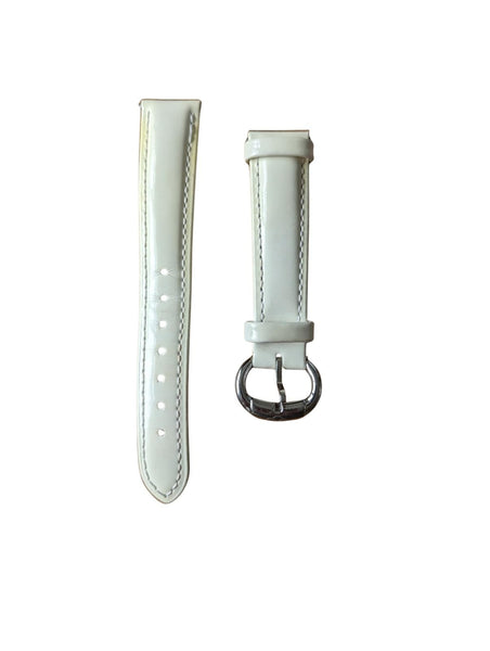 LINKS OF LONDON Watch Strap White Calf Leather Sterling Silver S 16mm RRP50