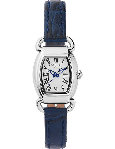 LINKS OF LONDON Ladies Driver Mini Tonneau Stainless Steel Watch NEW RRP250