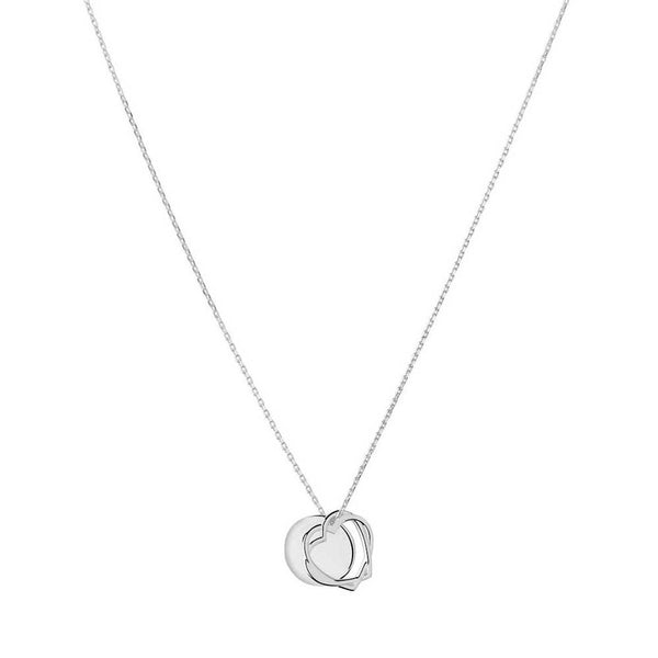 LINKS OF LONDON Ladies Sterling Silver Kindred Soul Disk Necklace NEW RRP150