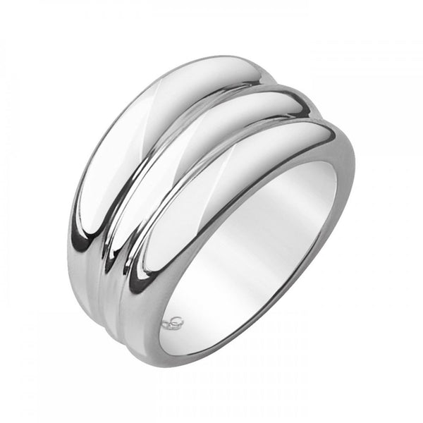 LINKS OF LONDON Ladies Hope Triple Stack Sterling Silver Ring UK K NEW RRP95