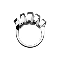 LINKS OF LONDON Entwine Cocktail Ring Sterling Silver UK M RRP130