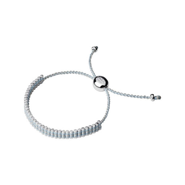 LINKS OF LONDON Ladies Friendship Mini 925 Sky Blue Pewter Bracelet NEW RRP125