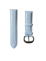 LINKS OF LONDON Watch Strap White Calf Leather Sterling Silver 22mm RRP50