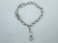 LINKS OF LONDON Ladies Sterling Silver Bunny Charm Baby Bracelet NEW RRP150