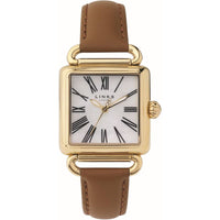 LINKS OF LONDON Ladies Mother Of Pearl YGV Square Driver Watch RRP355 NEW