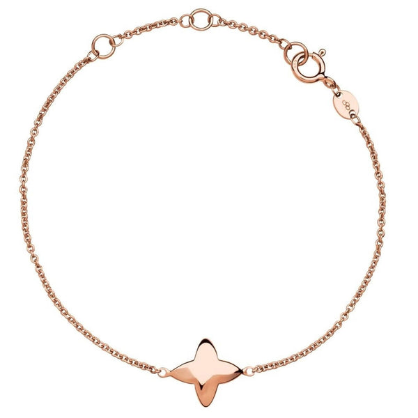 LINKS OF LONDON Ladies Rose Gold Vermeil Splendour Star Bracelet RRP130 NEW
