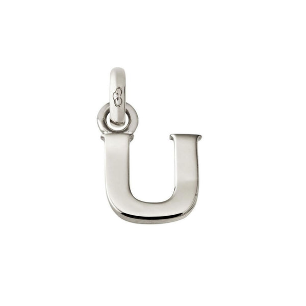 LINKS OF LONDON Alphabet Letter U Initial Charm Sterling Silver RRP40 NEW