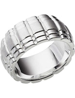 LINKS OF LONDON Men's Venture Sterling Silver Engraved Ring UK R NEW RRP175