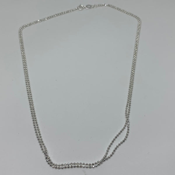 LINKS OF LONDON Ladies Silver Necklace Chain New-Ball 85mm NEW RRP175