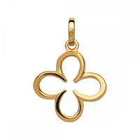 LINKS OF LONDON Sterling Silver 18ct Gold Vermeil Ascot Clover Charm NEW RRP70