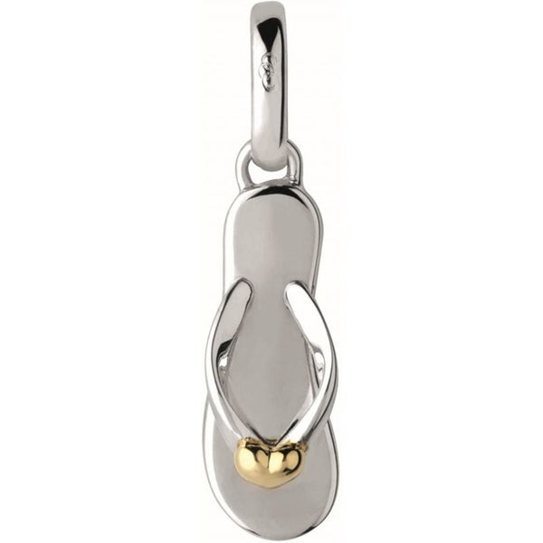 LINKS OF LONDON Footprints In Sand Flip Flop Charm Sterling Silver RRP50 NEW
