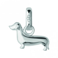 LINKS OF LONDON Ladies Sterling Silver Dachshund Sausage Dog Charm NEW RRP120