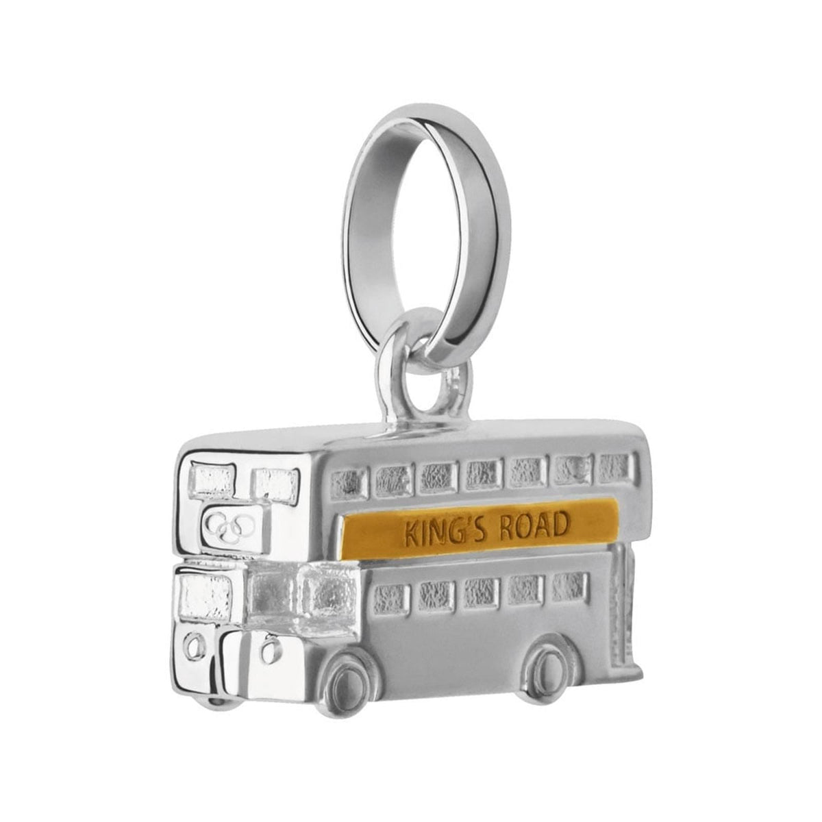 LINKS OF LONDON Sterling Silver Two Tone London Routemaster Bus Charm