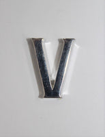 LINKS OF LONDON Silver Plated Upper Case 'V' Decorative Fridge Magnet NEW RRP45