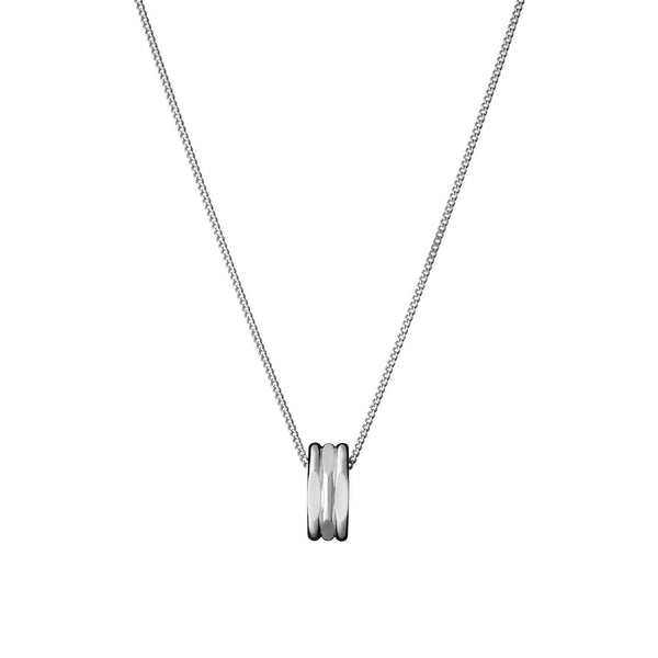 LINKS OF LONDON Sterling Silver 20/20 Classic Men's Pendant Necklace RRP275 NEW