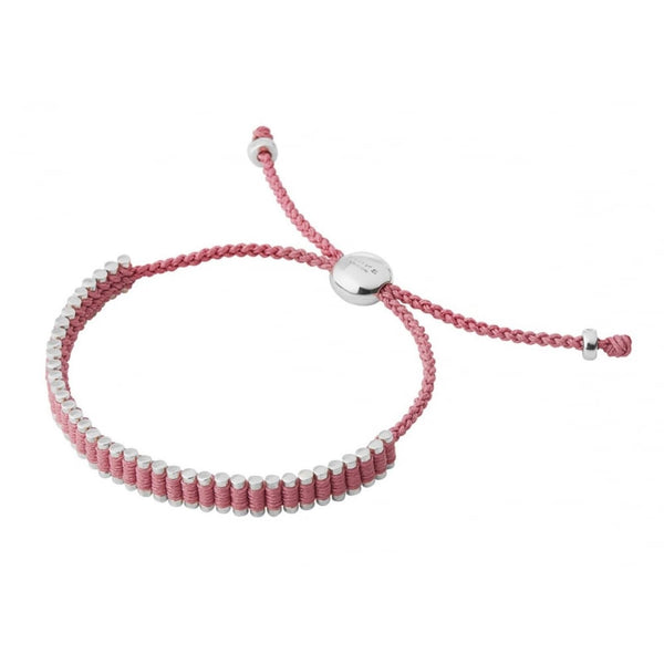 LINKS OF LONDON Ladies Friendship Mini Sterling Silver Pink Bracelet NEW RRP125