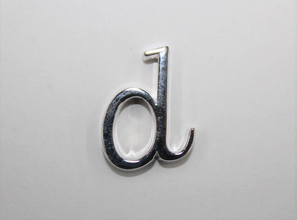 LINKS OF LONDON Silver Plated Lower Case 'd' Ornamental Fridge Magnet NEW RRP45