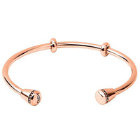 LINKS OF LONDON Ladies Amulet 925 Rose Gold Vermeil Cuff Bracelet L RRP290 NEW