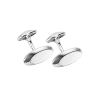 LINKS OF LONDON Men's Classic Sterling Silver S925 Oval T-Bar Cufflinks NEW