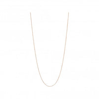 LINKS OF LONDON Ladies 18kt Rose Gold Vermeil 1.2mm Cable Chain 80cm NEW