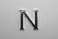 LINKS OF LONDON Silver Plated Upper Case 'N' Decorative Fridge Magnet NEW RRP45