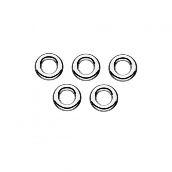 LINKS OF LONDON Sweetie Bracelet Spare Silver Asymmetrical Rings Bag Of 5 NEW