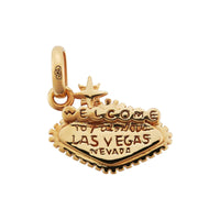 LINKS OF LONDON Ladies Yellow Gold Vermeil Welcom To Las Vegas Charm BNWT RRP75