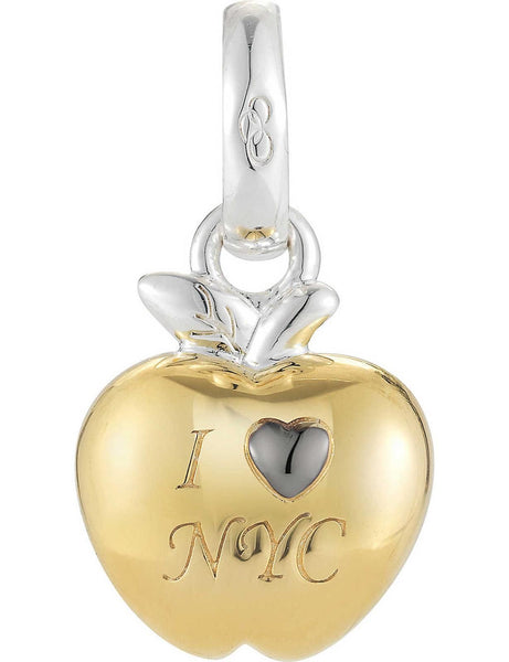 LINKS OF LONDON I Love New York City Charm Yellow Gold Vermeil RRP70 NEW