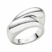 LINKS OF LONDON Ladies Hope Sterling Silver Double Ring Size UK O NEW RRP120