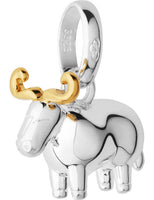 LINKS OF LONDON Chinese Zodiac Ox Sterling Silver & Gold Vermeil Charm RRP50 NEW